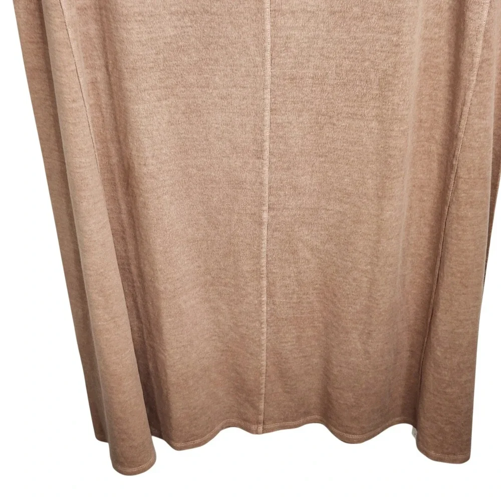 Poetry Maxi Skirt Womens Size 18‎ Knit A-Line Hemp Cotton Garment Dyed Pink Clay - Picture 4 of 14